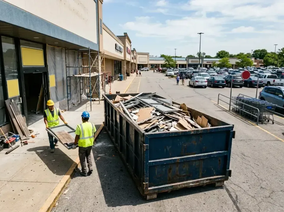 retail-store-renovation-debris-003 — frequently asked questions, Roll-off Dumpster Rentals in North Kansas City, MO